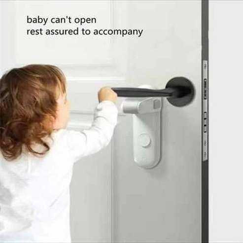 Safety Door Handle Lock Protection for Baby and Pet Room Security