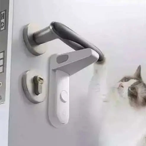 Safety Door Handle Lock Protection for Baby and Pet Room Security