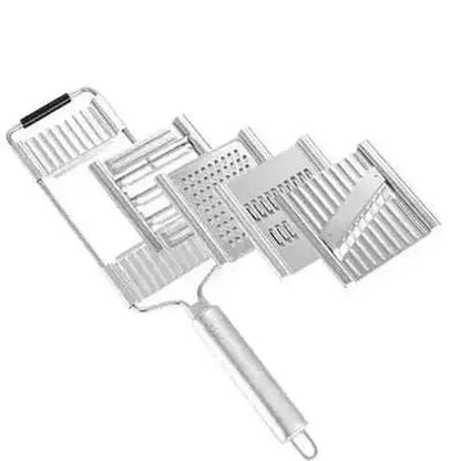 Stainless Steel 4 in 1 Manual Vegetable Slicer