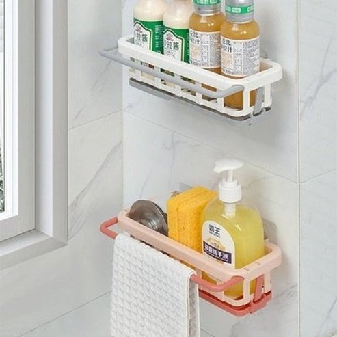 Sink PVC Drain Rack Storage Sponge Holder