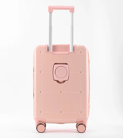 Front-Opening Trolley Luggage with Universal Wheels