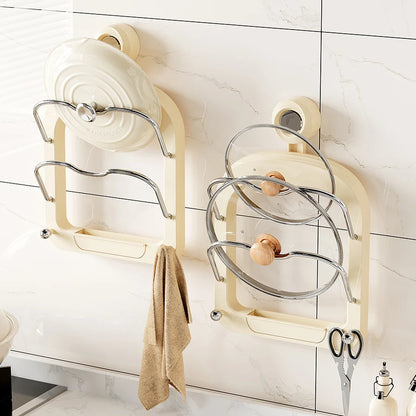 Wall-Mounted Kitchen Storage Rack