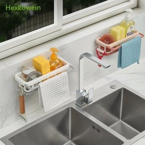 Sink PVC Drain Rack Storage Sponge Holder