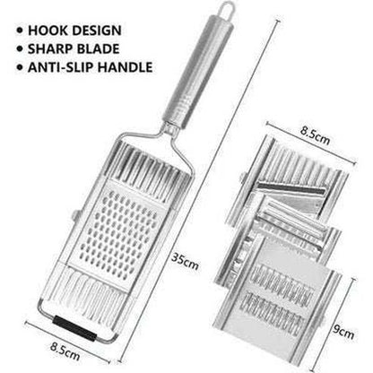 Stainless Steel 4 in 1 Manual Vegetable Slicer