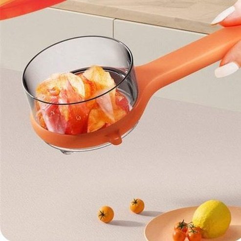 Multi-function Scraper Kitchen Slicer With Storage Bucket 