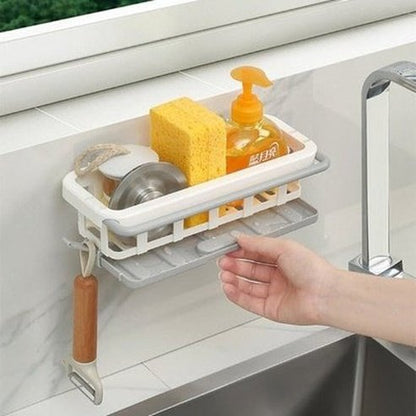 Sink PVC Drain Rack Storage Sponge Holder