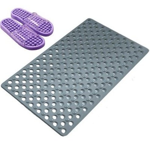 Non-slip Silicone Bath Massage Mat Shower Feet Mat