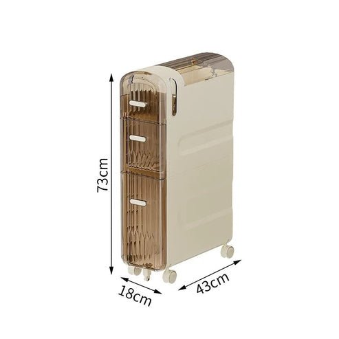 Installation-Free Toilet Cabinet Organizer