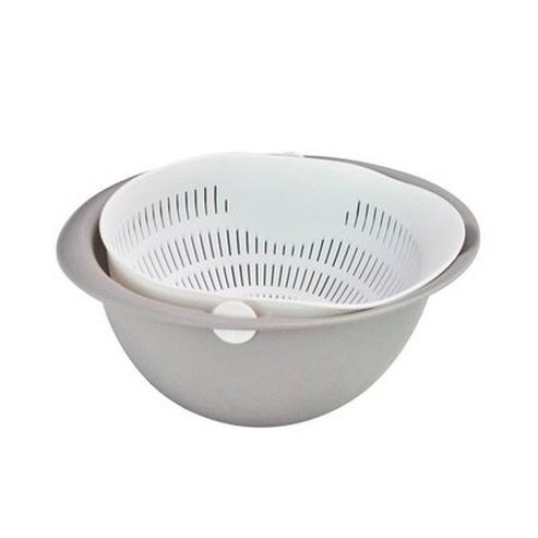 Rotatable Double-layer Food Washing Colander