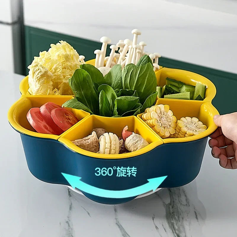 360° Rotating Kitchen Storage Tray