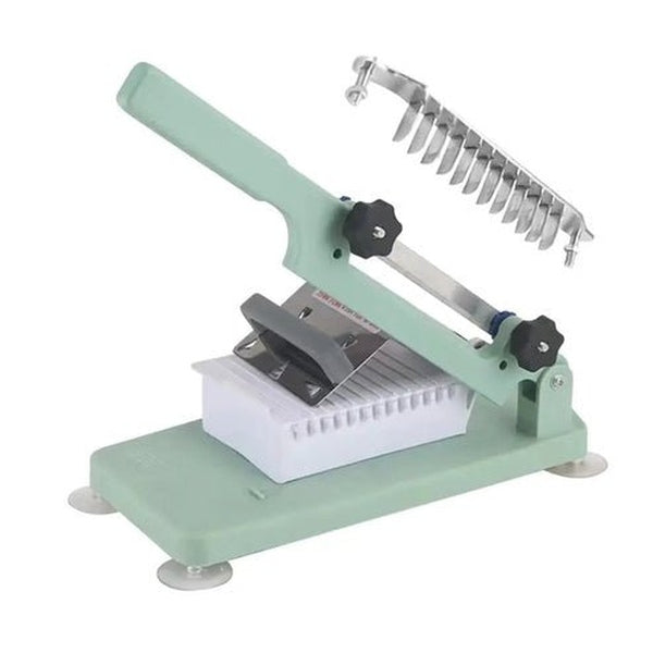 Manual Meat Slicer | Stainless Steel Food Slicer for Thin Cuts