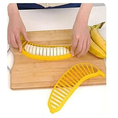 Banana Slicer Kitchen Gadgets Fruit & Vegetable Cutter for Salads