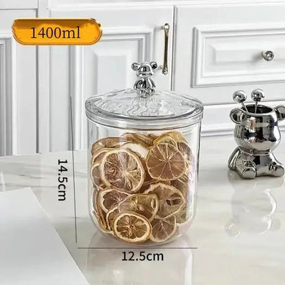 Sealed Storage Jars for Kitchen