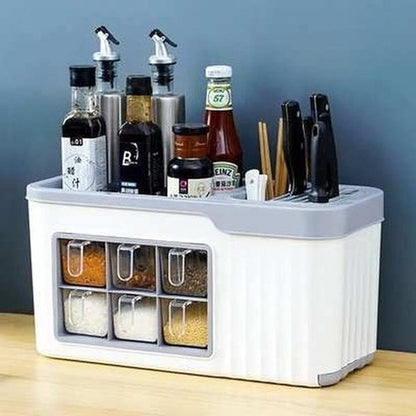 Seasoning Organizer Dish Rack