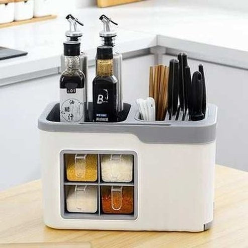 Seasoning Organizer Dish Rack