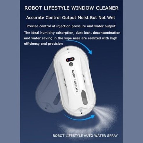 Robot Window Cleaner Automatic Water Spray APP/Remote Control Electric Robotic Vacuum Washer High Suction Washing Wiper. Household Appliances. Type: Vacuums.