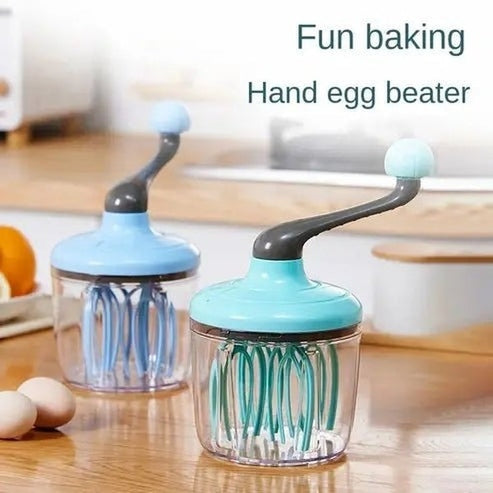 Semi-Automatic Egg Beater