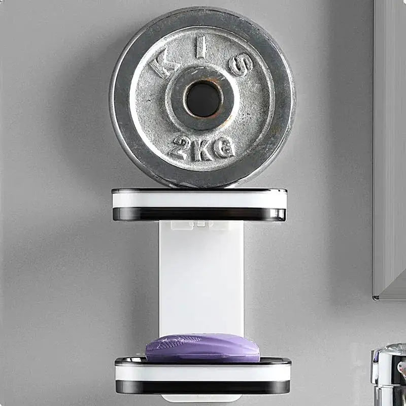 Wall-Mounted Self-Draining Soap Holder