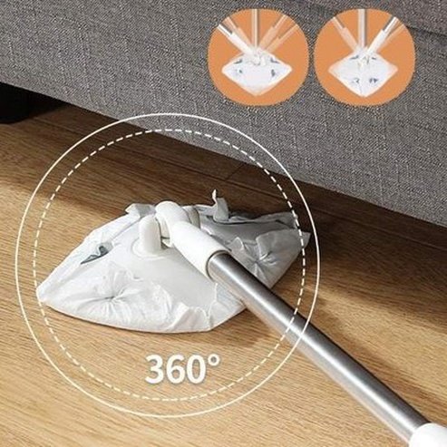 Electrostatic Triangular Rotating Dust Removal Mop