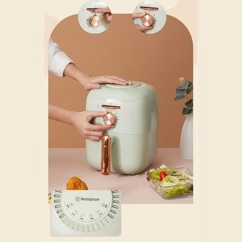 Air Fryer New Style Home Large Capacity Multi-function Fully Automatic Fully Automatic Chip Maker 3L Airfryer. Kitchen Appliances. Food Cookers and Steamers