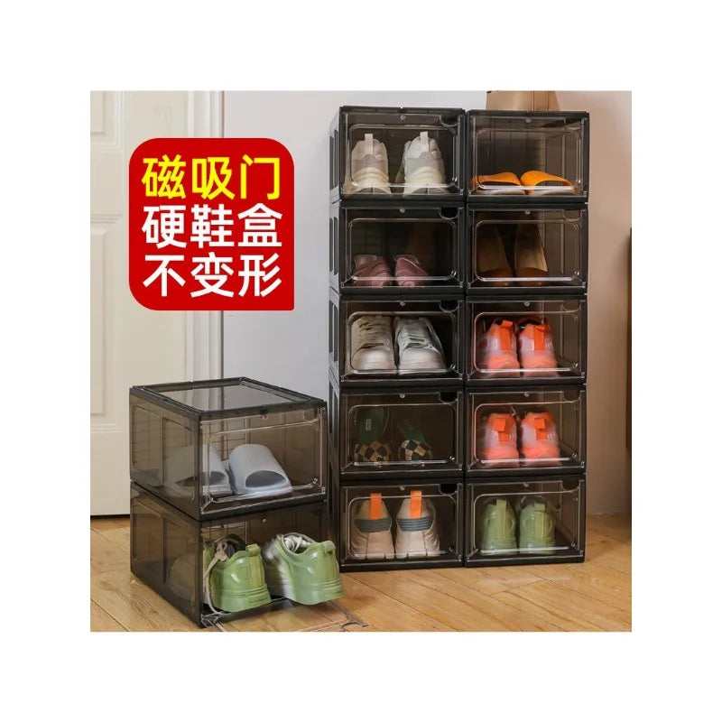 Magnetic Transparent Shoe Storage Box