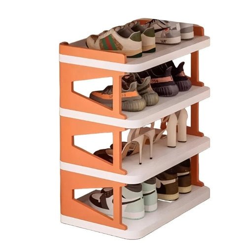 Modern Minimalist Layered Shoe Storage Organizer