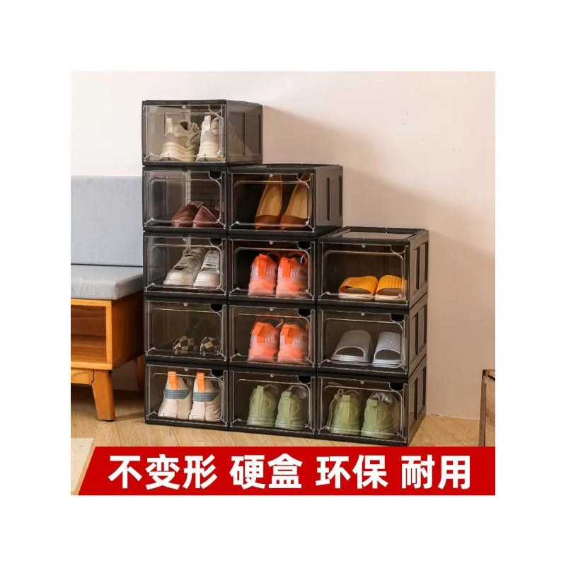 Magnetic Transparent Shoe Storage Box