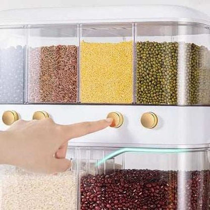 Smart Grain Dispenser Storage Bucket