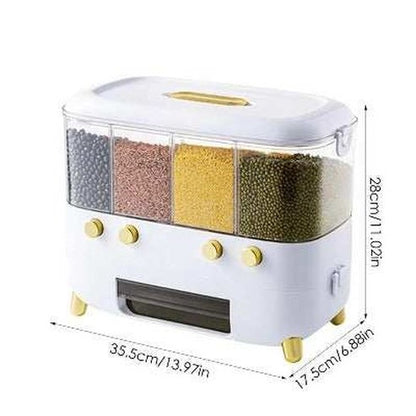 Smart Grain Dispenser Storage Bucket