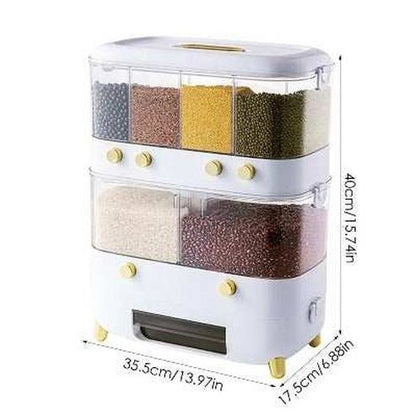 Smart Grain Dispenser Storage Bucket