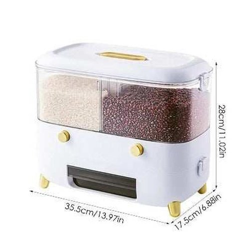 Smart Grain Dispenser Storage Bucket