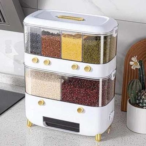 Smart Grain Dispenser Storage Bucket