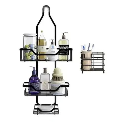 Space-Saving Bathroom Organizer Shower Storage Rack