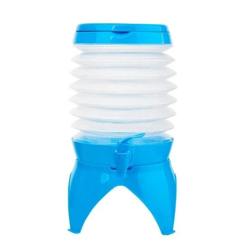 Space-Saving Hydration: 5.5L Collapsible Water Container