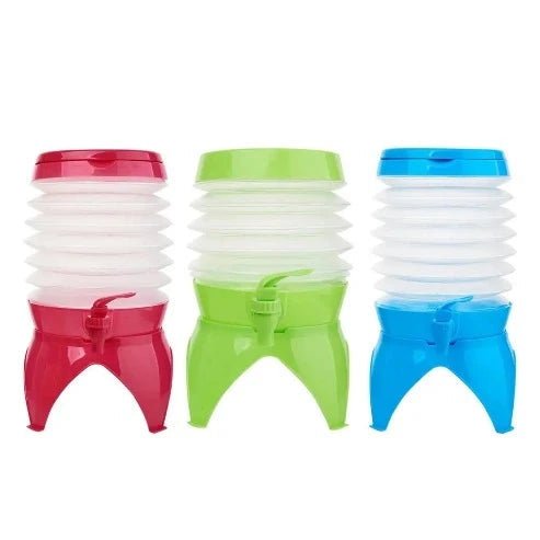 Space-Saving Hydration: 5.5L Collapsible Water Container