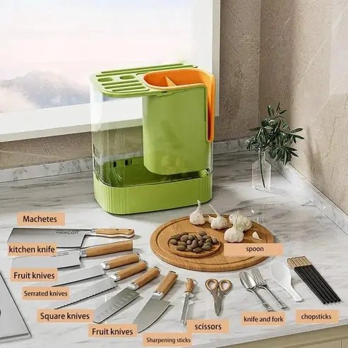 Spacious Knife Block Holder for Ample Storage