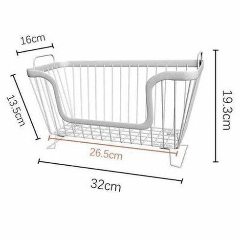 Stackable Kitchen Storage Basket Rack