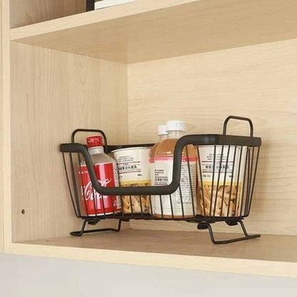 Stackable Kitchen Storage Basket Rack