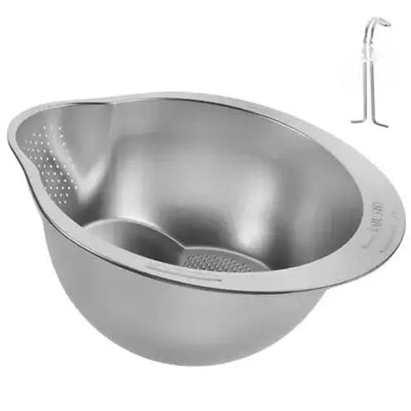 Stainless Steel Fruit Strainer Washing Bowl