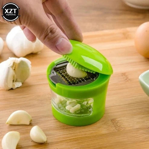 Stainless Steel Manual Mincer Garlic Press