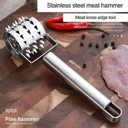 Stainless Steel Meat Tenderizer Roller