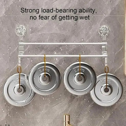 Stainless Steel Suction Towel Rack