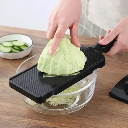 Stainless Steel Vegetable Slicer: Effortless Salad Prep