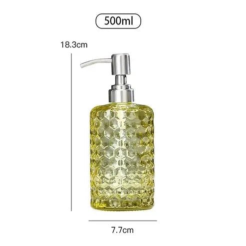 Stylish Glass Soap Dispenser