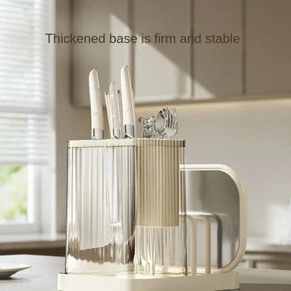 Stylish Multi-Functional Knife Storage Rack