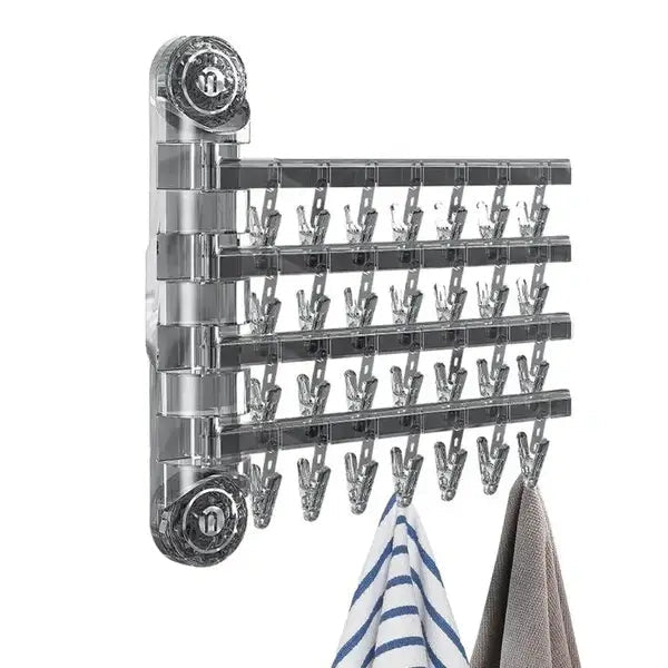 Suction Cup Sock Drying Rack