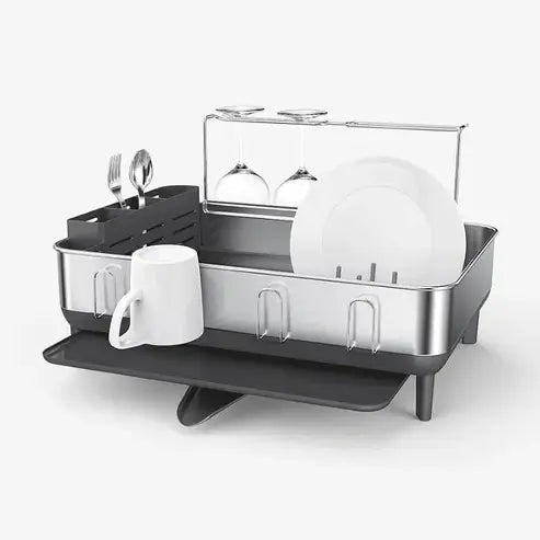 Swivel Spout Kitchen Dish Drying Rack