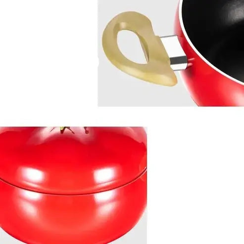 Tomato Fruit Broth Pot: Non-Stick Aluminum Cookware