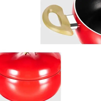 Tomato Fruit Broth Pot: Non-Stick Aluminum Cookware