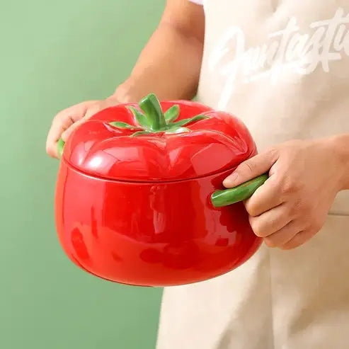 Tomato Shaped Soup Bowl